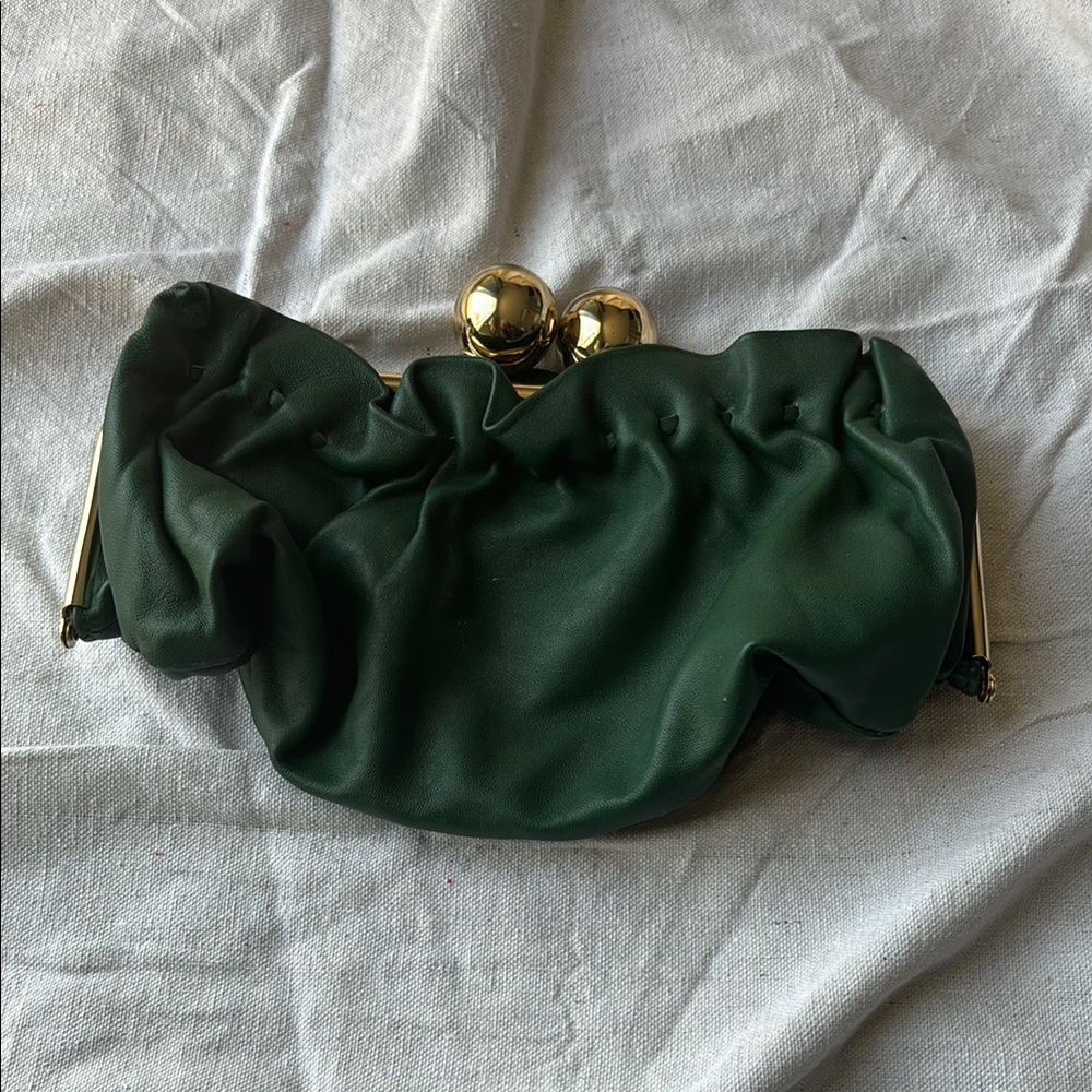 Elegant Green Clutch Bag